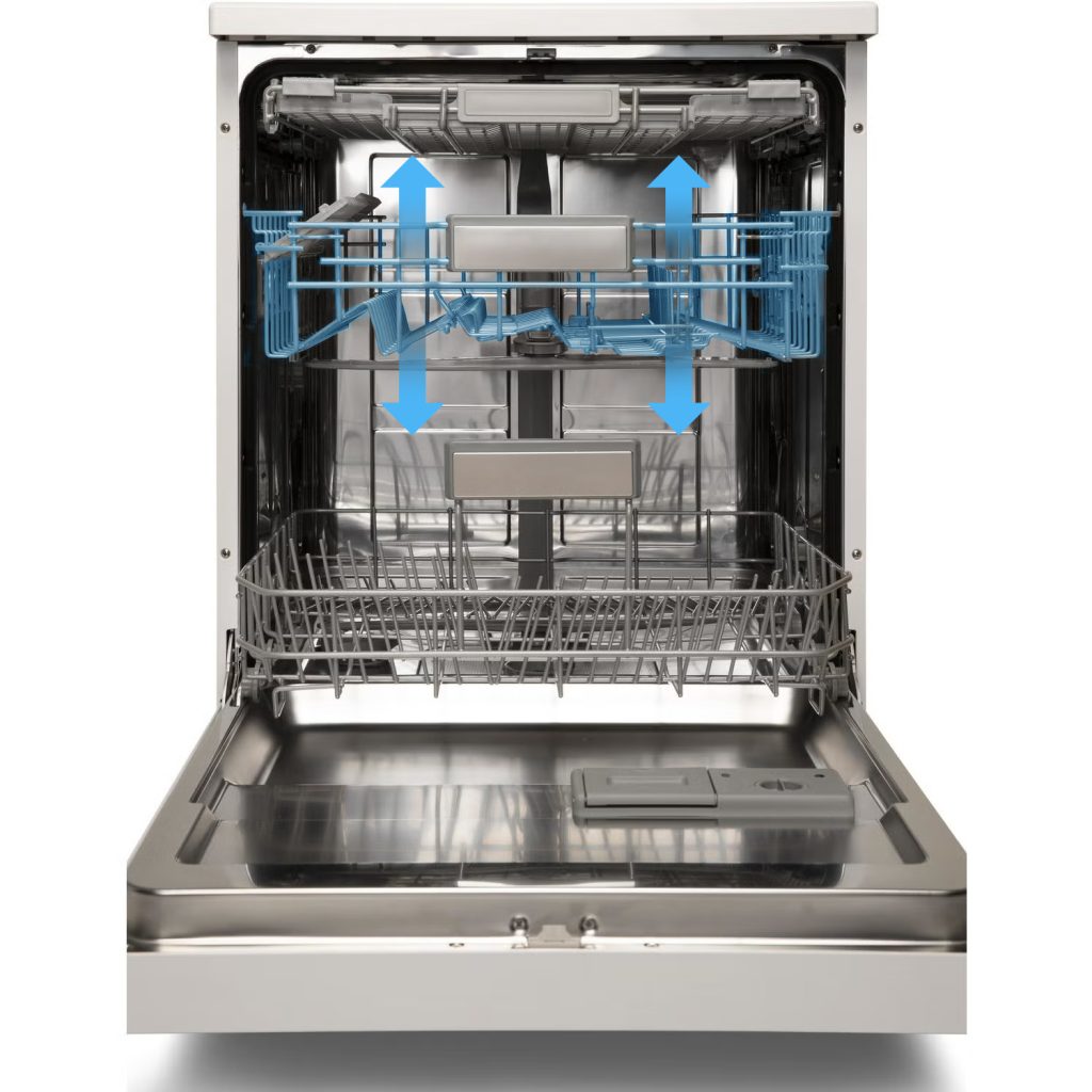 DSDW138EL Lavastoviglie libera installazione 13 coperti con 8 programmi, display LCD e partenza ritardata, capiente e versatile per uso quotidiano. 8052536053236 - immagine 10